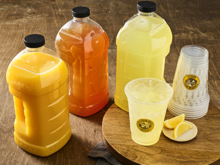 Orange Juice, Lemonade or Tea Lemonade For the Group